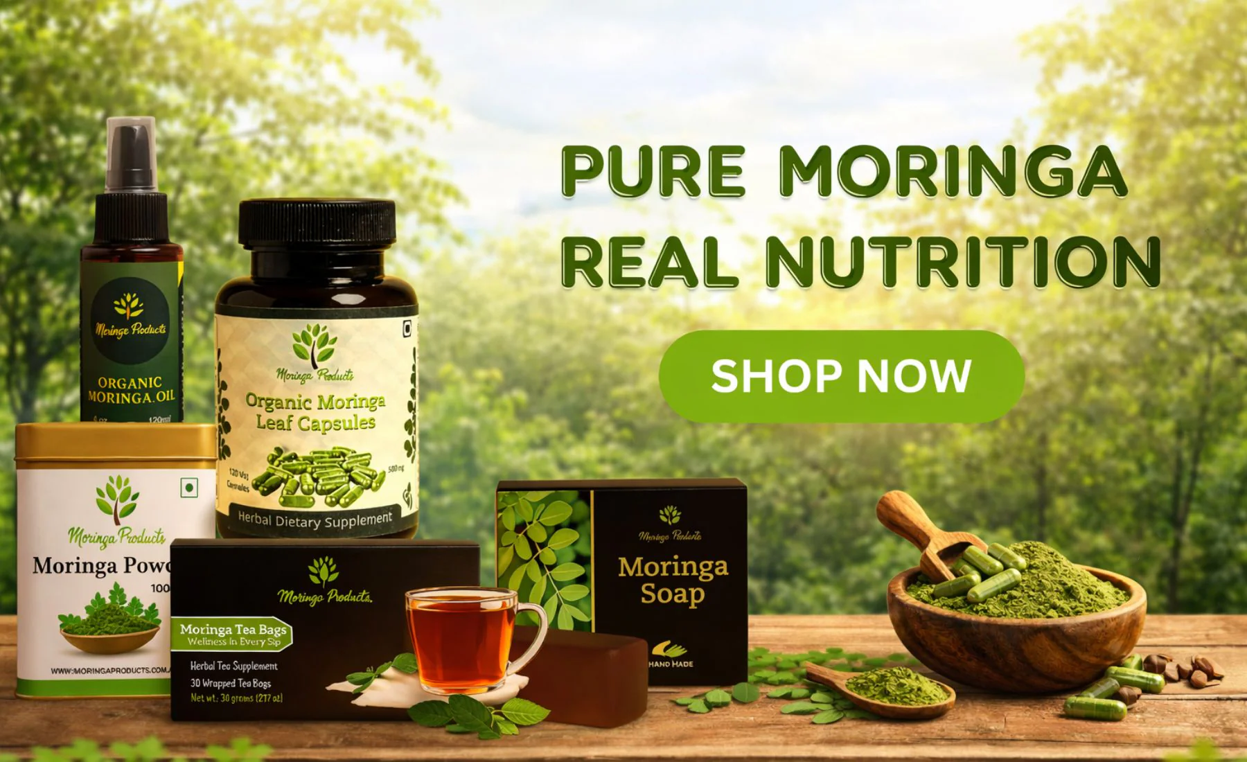 Pure Australian Moringa For Vitality